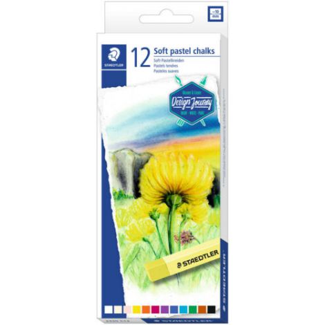 Pastele suche Staedtler, 12 kolorów